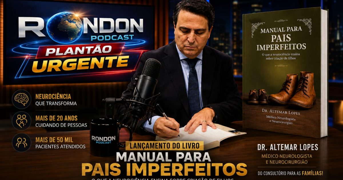 Neurocirurgião Dr. Altemar Lopes lança livro sobre os desafios da criação de filhos em Rondonópolis.