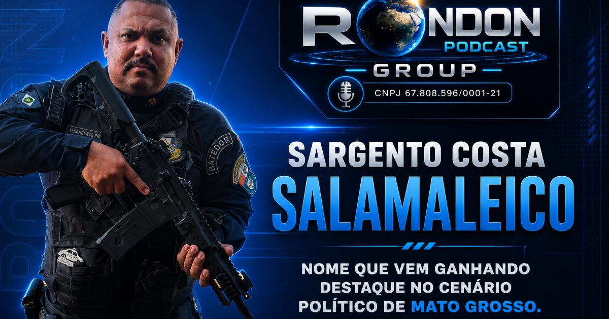 Sargento Salamaleico é confirmado como candidato a deputado estadual pelo PSDB em Mato Grosso