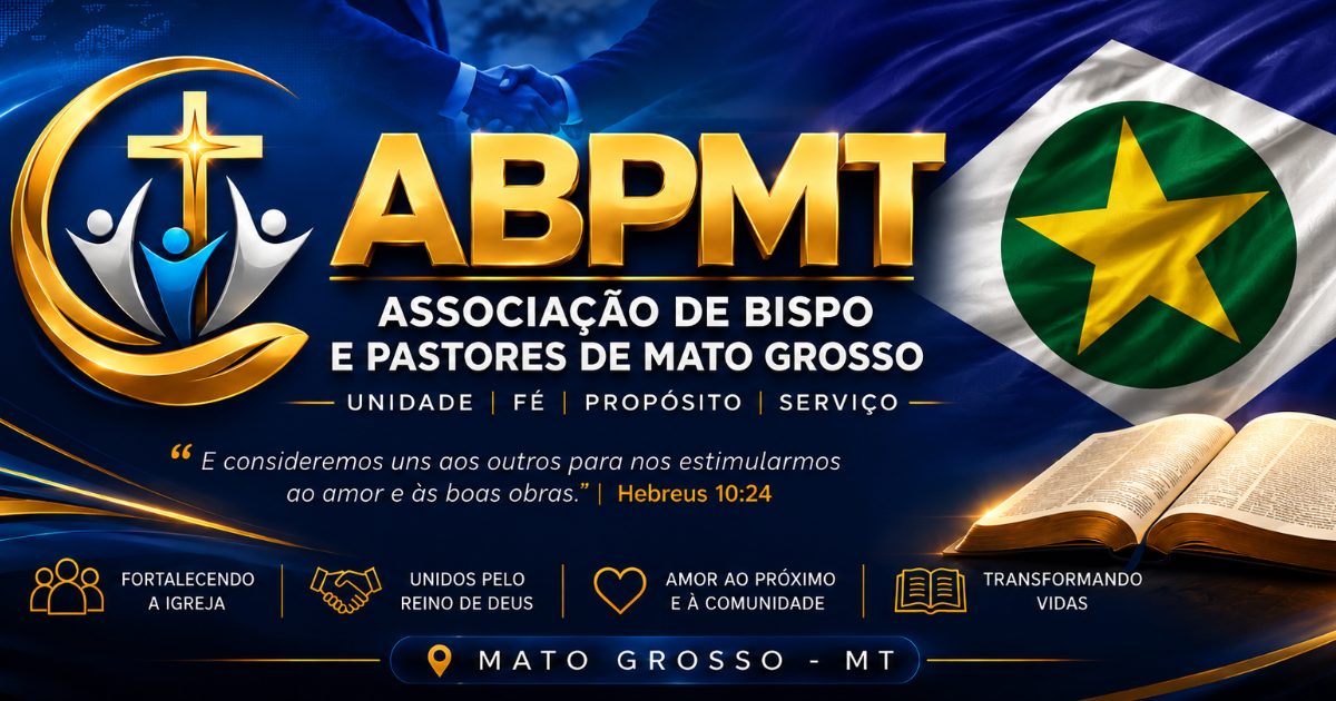 Bispo Jefferson Oliveira fortalece a ABPMT e amplia ações sociais em Mato Grosso