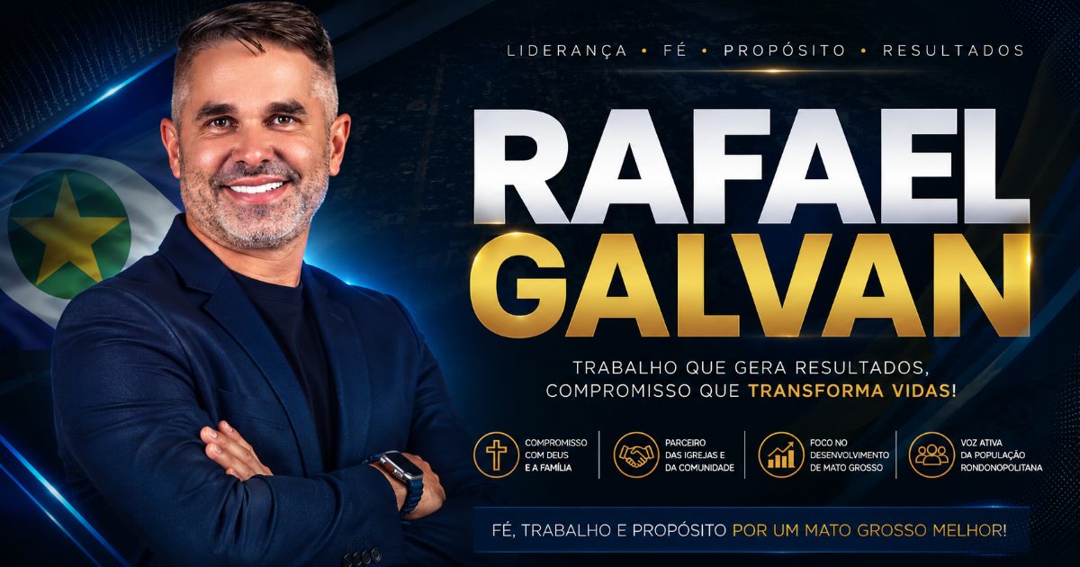 Rafael Galvan, "O Príncipe do Agro", é convidado para disputar vaga de deputado estadual em Mato Grosso